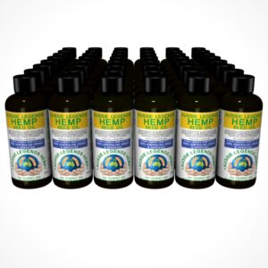 48 200ml bottles of Canadian grown hemp seed oil