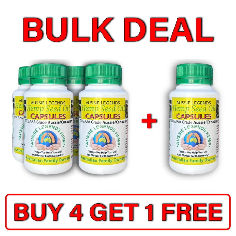 5 x Aussie/Canada Oil Capsules