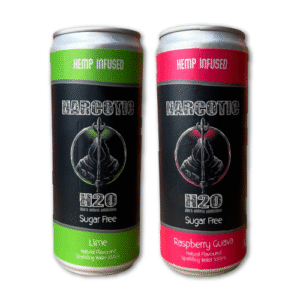 6 PACK - Hemp Infused Natural Flavoured Energised Sparkling Water
