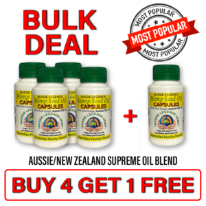 5 x Aussie/New Zealand Oil Capsules
